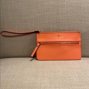 Kate Spade Coral Pink Wristlet